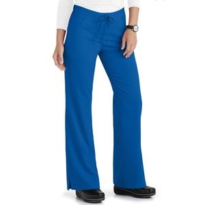Grey’s Anatomy Classic 5-Pocket Drawstring Scrub Pants XS Royal Blue